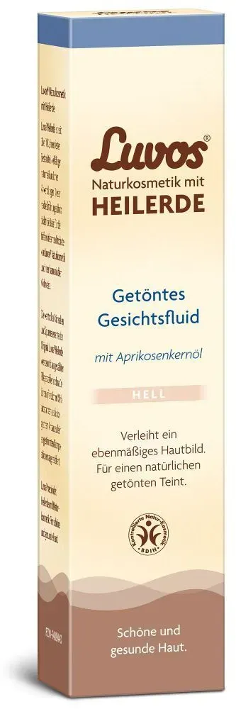 Luvos-Heilerde Getöntes Gesichtsfluid, Hell