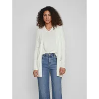 VILA Ril Open Pullover White Alyssum XS