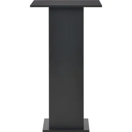 vidaXL Bartisch 60 x 60 x 110 cm Schwarz