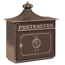 Guss-Briefkasten Bordeaux 1895 bronze