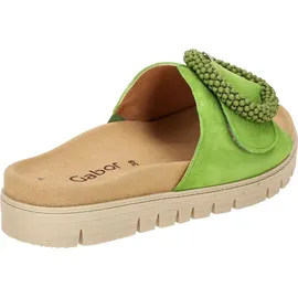 Gabor 63.745 Damen Pantoletten - Pantolette grün Freizeit NEU - Grün - 38