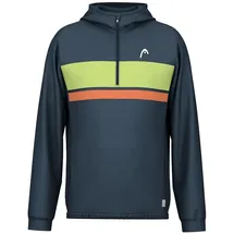Head Racket Head Topspin Hoodie Men, Navy/lightlime