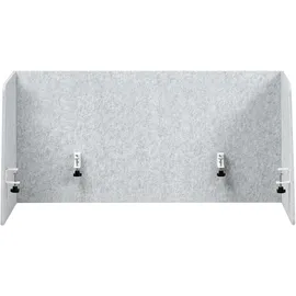 Beliani Schreibtischtrennwand SOLOA 210 x 61 cm