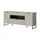 xonox.home Sideboard Noida 185 x 80 x 41 cm Kaschmir Nachbildung / Schwarz