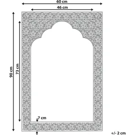Beliani Wandspiegel PALI 60 x 91 cm Gold