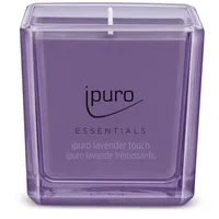 ipuro Lavender Touch Duftkerze 125 g lila