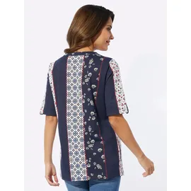 Classic Basics Kurzarmshirt Blau 38