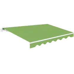 Wasabi - Motorisierte Rolladenmarkise 3x2,5 Green – Polyesterstoff