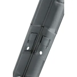 SCHULTE Regalwelt Steckregal mit 4 PowerMAX Fachböden, 65 kg Tragkraft, 190x100x40 cm (HxBxT), granit-struktur, Lagerregal, Werkstattregal,