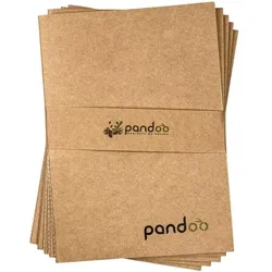Pandoo Bambus Notizblock DIN A5 (5er Pack)