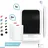 Blanc HYGIENIC Handtuchrollenspender Autocut Handtuchspender Weiß