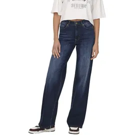 Only ONLMADISON BLUSH HW Wide DNM TAI081 NOOS Dark Blue Denim XL(42)/30