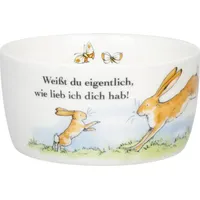 Könitz Müslischale Weißt du eigentlich, Schale, Porzellan, Braun, 380 ml, 1192652903 - Braun