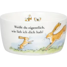 Könitz Müslischale Weißt du eigentlich, Schale, Porzellan, Braun, 380 ml, 1192652903 - Braun