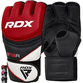 Rdx sports MMA-Handschuhe RDX Professionelle MMA Handschuhe, MMA Gloves Kampfsport Boxsack rot X-Large