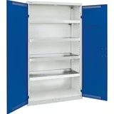 kaiserkraft, Werkstattschrank, Umweltschrank, Türen gelocht (100 cm, 180 cm)