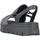 Rieker Keilsandaletten in schwarz/sand | Gr.: 42