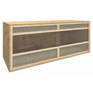 vidaXL Terrarium Holzwerkstoff 120x50x50 cm