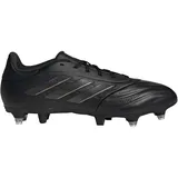 Adidas COPA Pure II League Football Boots Soft Ground Fußballschuhe, core Black/Carbon/Gold met, 40 2/3 EU