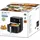 EMERIO Heißluftfritteuse AF-132658,3 schwarz