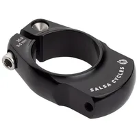 Salsa Post-Lock Sattelstützenklemme mit Gepäckträgeraufnahme, 30.9mm, black