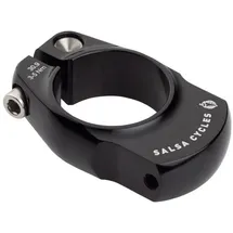 Salsa Post-Lock Sattelstützenklemme mit Gepäckträgeraufnahme, 30.9mm, Black, ST2019