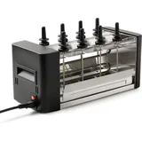 Stöckli Easy Grill, Tischgrill, Silber, Schwarz
