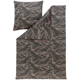 Estella Marico Wellen Grau 135 x 200 cm + 80 x 80 cm
