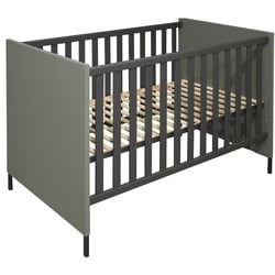 Mäusbacher Babybett Ole 70 x 140 cm Dekor Pine Green