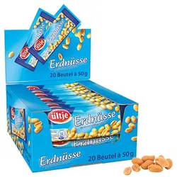 ültje geröstet und gesalzen Erdnüsse 20x 50,0 g