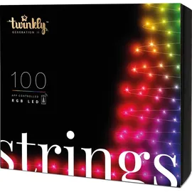 Twinkly Strings Multi Color LED Lichterkette 100x RGB, (TWS-100STP-BEU)