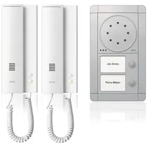 Ritto Portier Audio Set 1891220 2WE weiß/silber