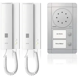 Ritto Portier Audio Set 1891220 2WE weiß/silber