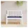 vidaXL Bankauflage 110 x 50 x 7 cm blau 1 St.