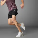 Adidas HEAT.RDY Two-in-One HIIT Shorts Linen Green S