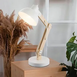 GLOBO Schreibtischlampe Weiß