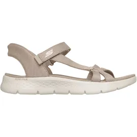 SKECHERS Go Walk Flex Sandal Damen Beige 37