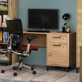petits-meubles Schreibtisch Liora Eiche / Braun