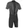 O'Neill Men's Reactor Ii 2mm Back Zip Spring Wetsuit, Black/Graphite, L