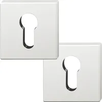 FSB ASL 12 1704, mit Nocken, Aluminium silber eloxiert