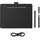 Wacom Intuos Medium Zeichentablett - Tablet zum Zeichnen & zur Fotobearbeitung mit druckempfindlichem Stift schwarz - Ideal für Home-Office & E-Learning