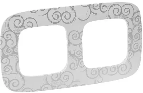 LegrandValena Allure Rahmen 2-fach (chromestyle)