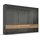 Rauch Winnipeg 271 x 210 x 56 cm schwarz