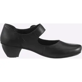Rieker Damen, Halbschuhe für Damen, schwarz, Größe 39 EU