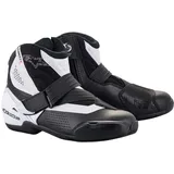 Alpinestars SM-1 R V2 Vented, Motorradschuhe, schwarz-weiss, Größe 47 EU