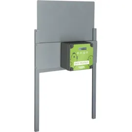 Kerbl Autom. Hühnertür Easy Protect Steuerung mit Tür, 70590 - Weiß
