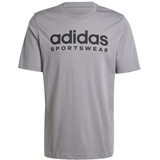 adidas Men's Graphic Tee T-Shirt, Grey Three, L