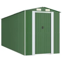 vidaXL Geräteschuppen 5,23 x 1,92 m grün