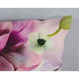 Muller Textil Chimai Blume Bordeaux 155 x 220 cm + 2 x 80 x 80 cm