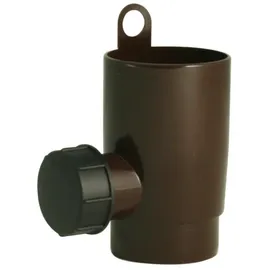 Marley Regensammler NW 53 mm mit Überlaufstop braun